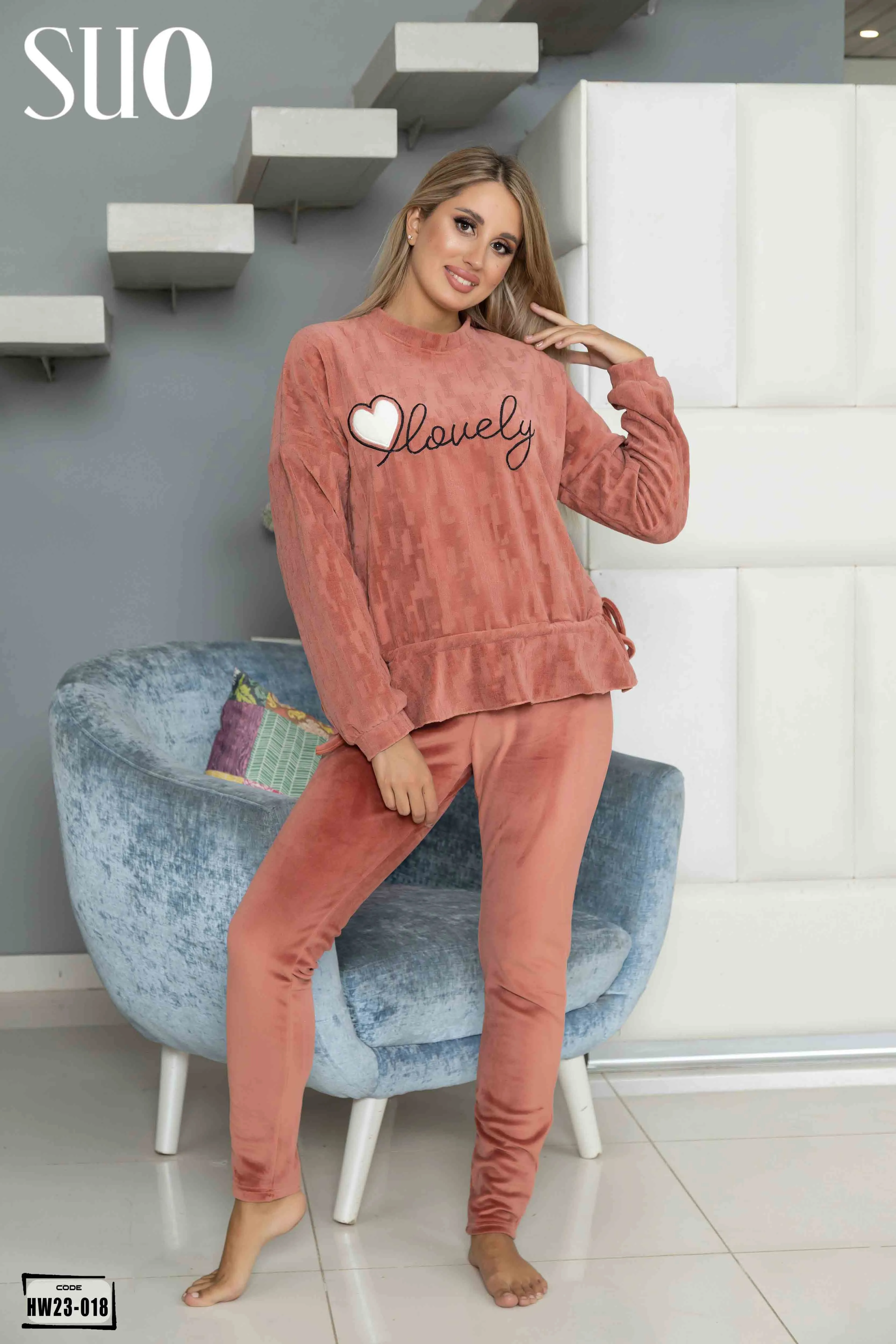 "Lovely" 2 Piece Pijama Set