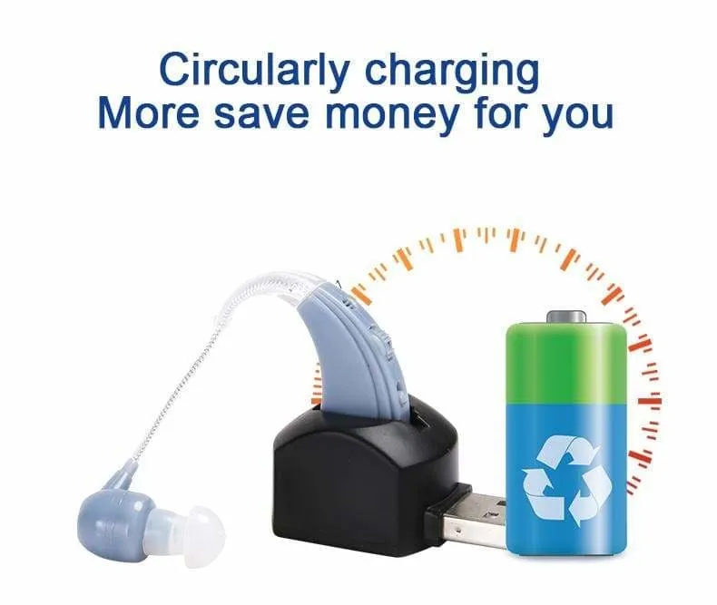 Rechargeable BTE Hearing Aid