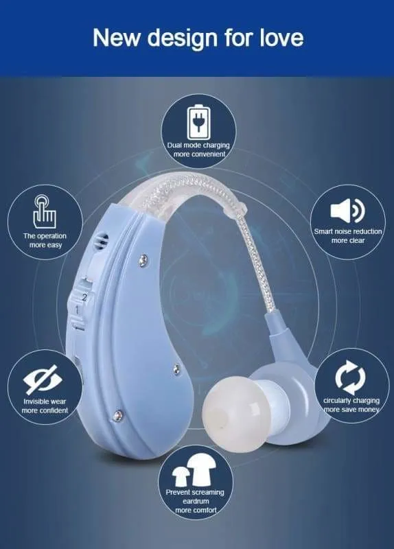 Rechargeable BTE Hearing Aid