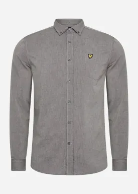 Regular fit light weight oxford shirt - cove mountain moss