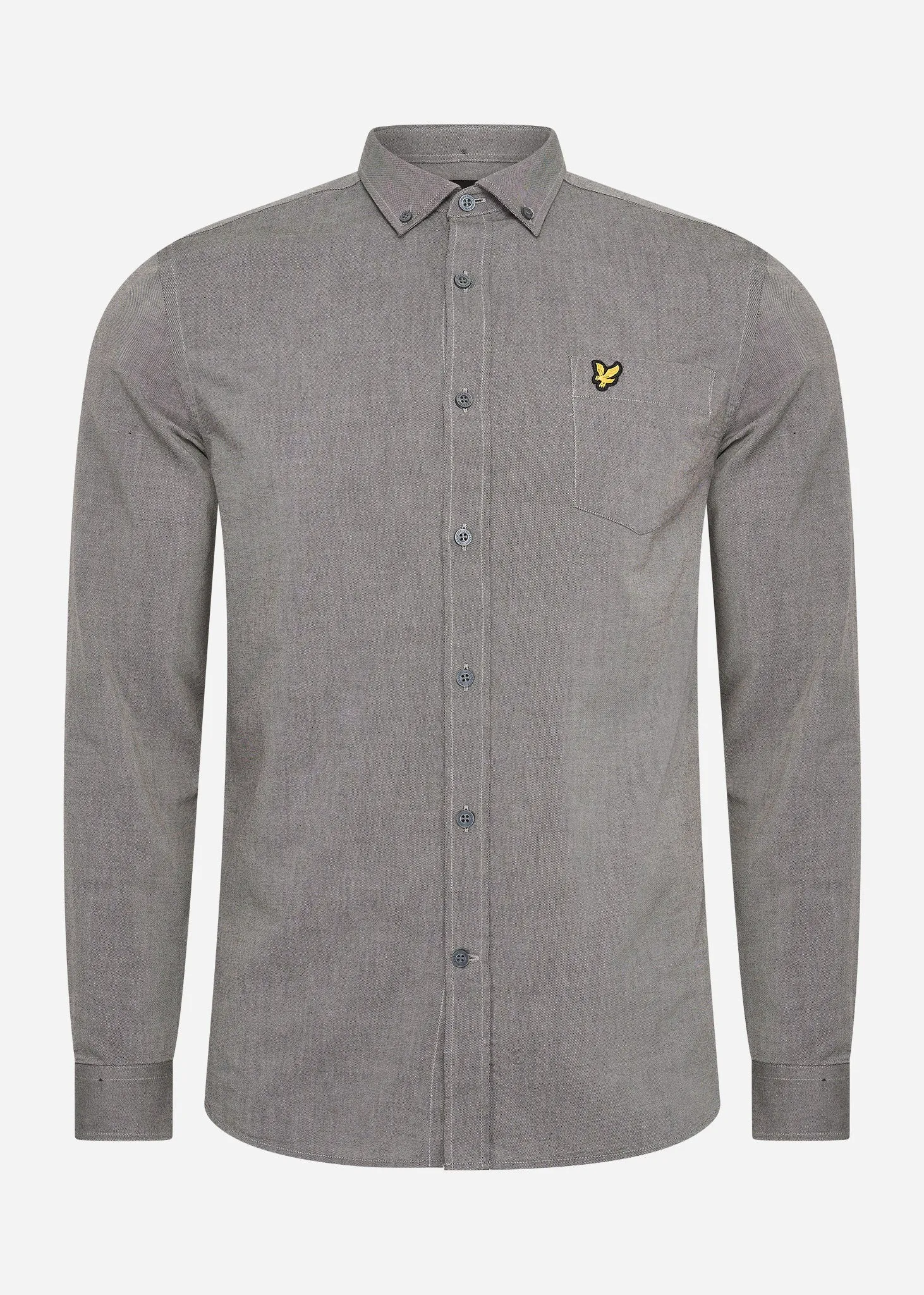 Regular fit light weight oxford shirt - cove mountain moss