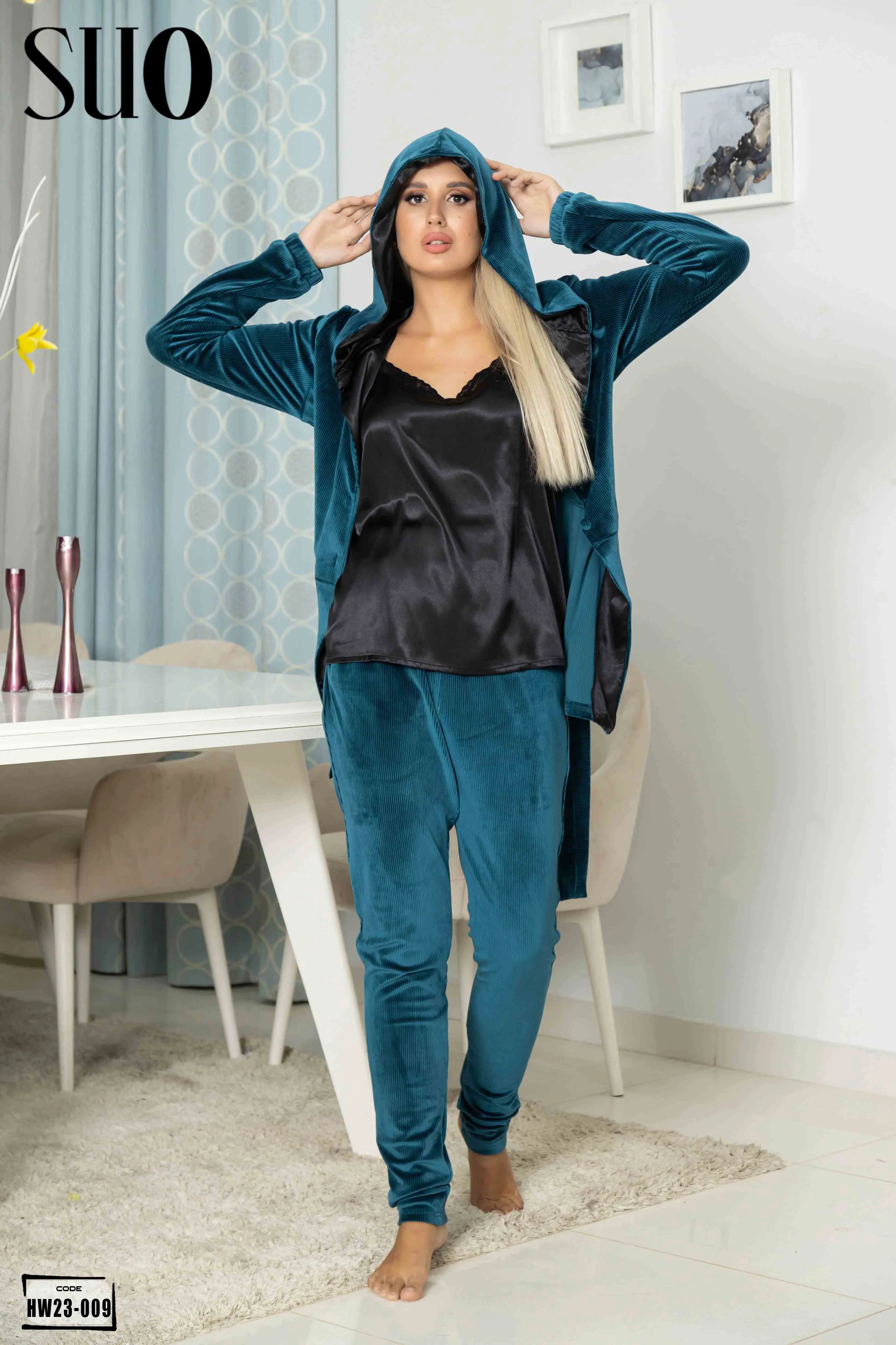 Soft 3 Piece Pijama Set