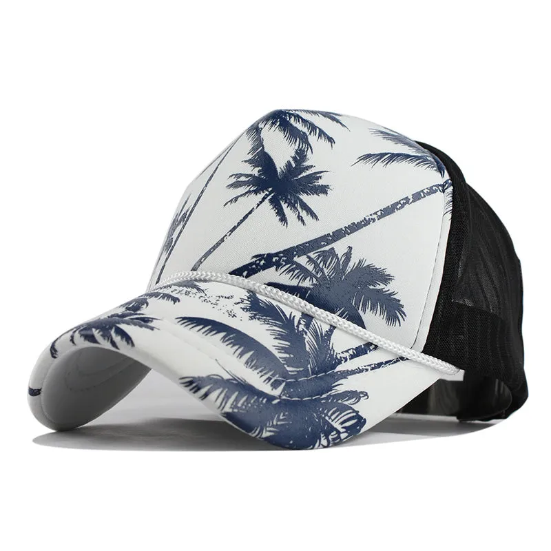 Summer Print Baseball Cap