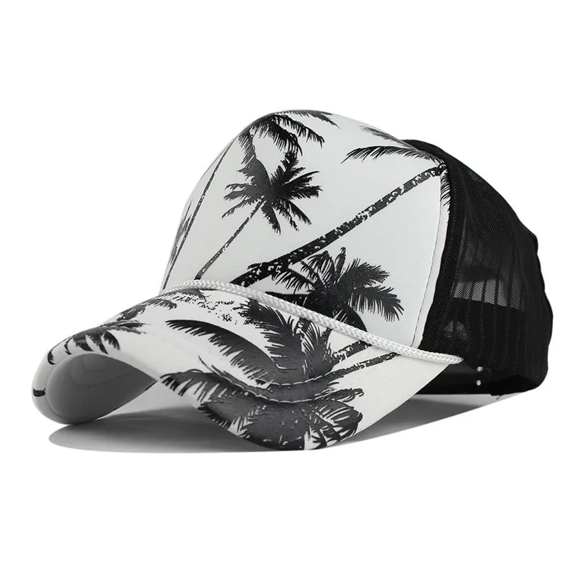 Summer Print Baseball Cap