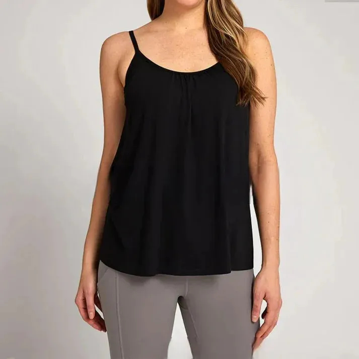 Tank Top With Built-In Bra  ( BUY 1 GET 1 FREE )