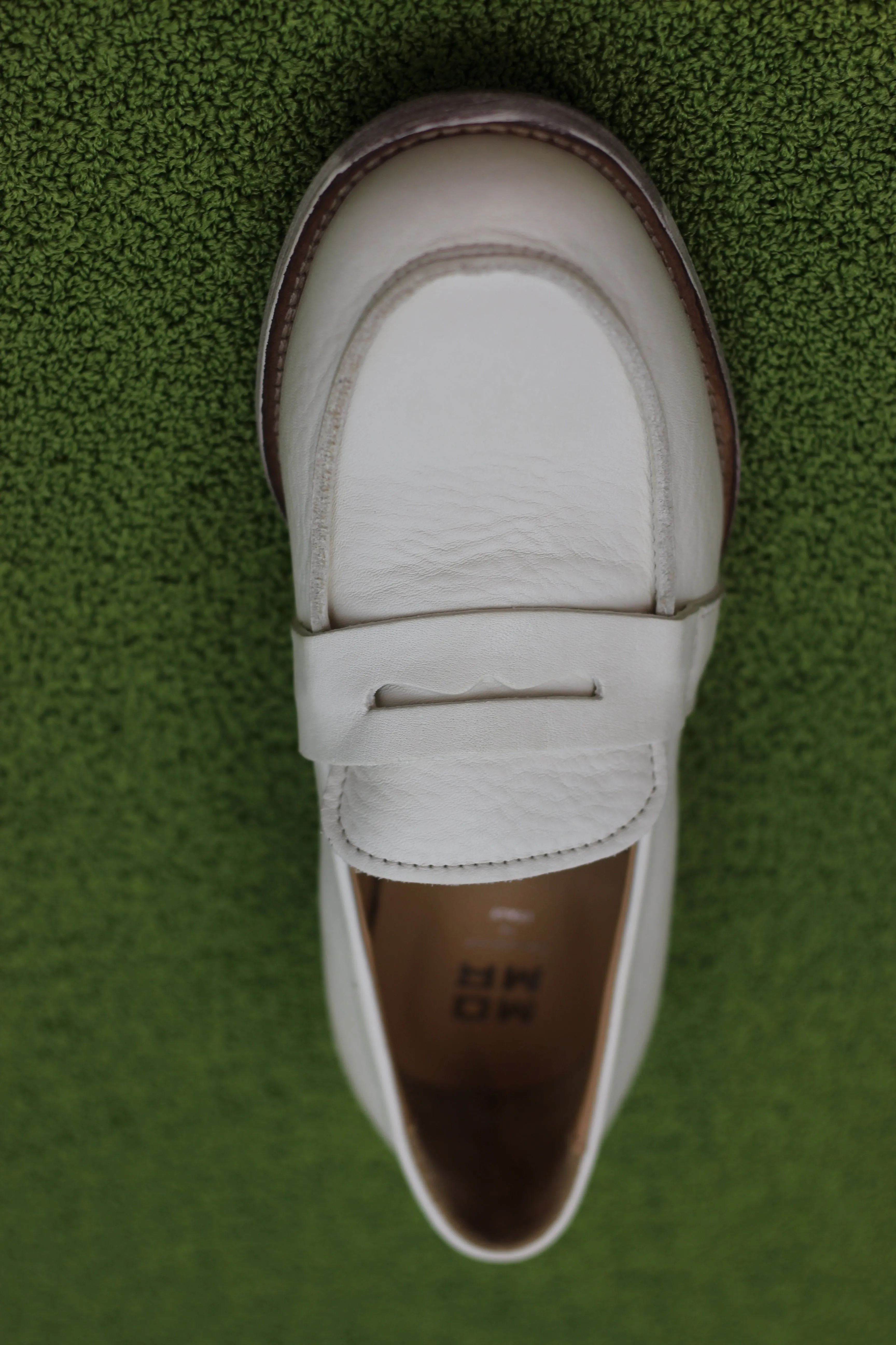 Women's 31403 Penny Loafer - White Calf